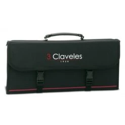 3 Claveles Empty Knife Bag With Space For 17 Kitchen Knives And Accessories