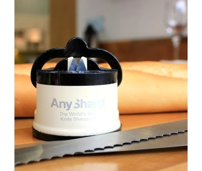 AnySharp PRO White Manual Knife Sharpener - The World's Best Knife Sharpener 4 AnySharp PRO White Manual Knife Sharpener - The World's Best Knife Sharpener - Image 2