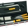 Au Nain Butcher Case With 8 Yellow-handled Tools And Accessories -Sharp Haus Store au nain butcher case 8 tools yellow handles