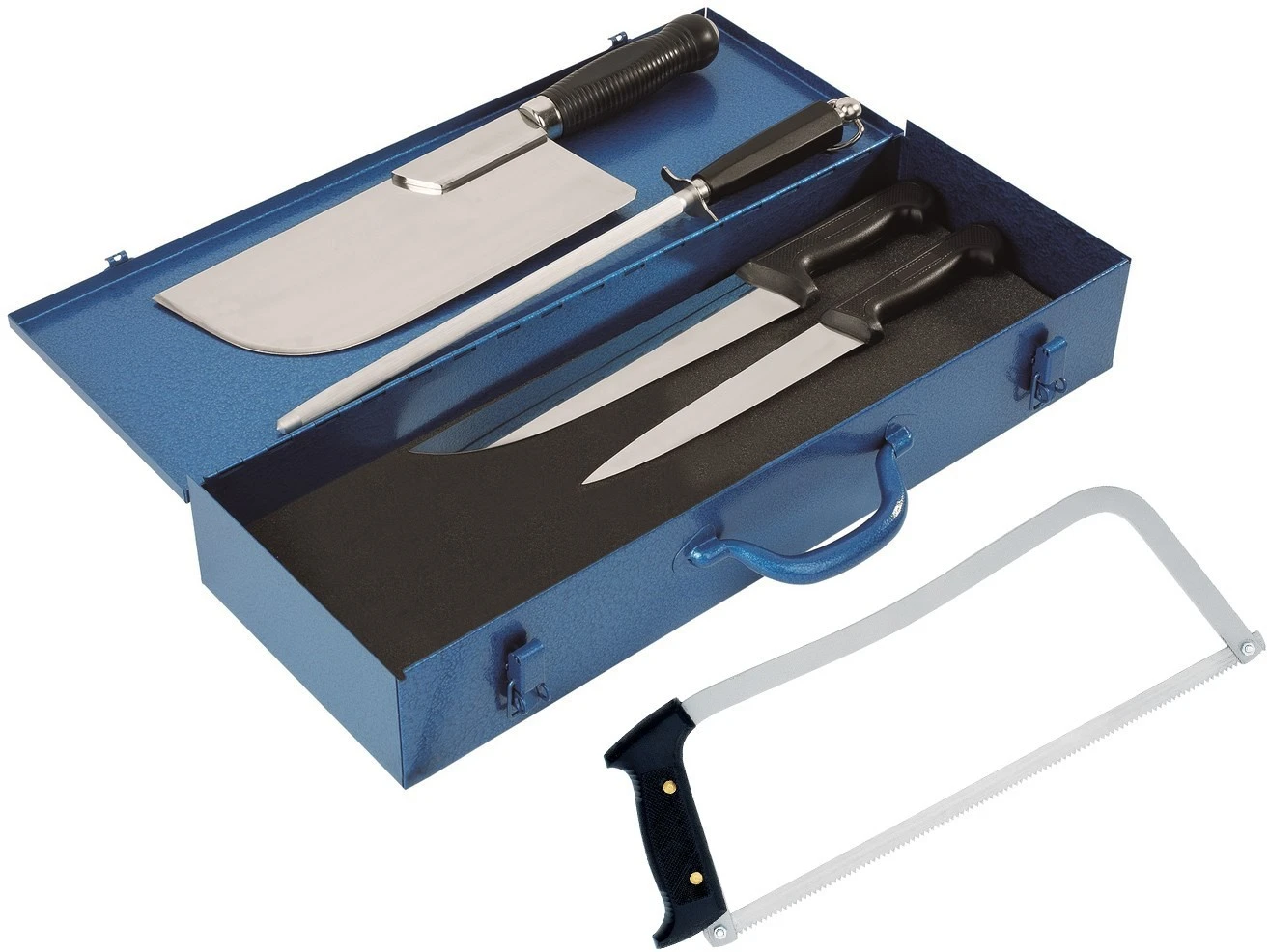 Au Nain Professional Metal Case With 5 Butcher Tools 3 Au Nain Professional Metal Case With 5 Butcher Tools