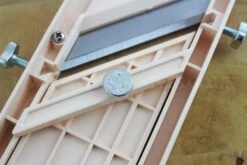 Benriner Japanese Professional Mandoline Slicer 3 Blades 9.5cm + Food Catcher And Holder -Sharp Haus Store benriner japanese professional mandoline slicer 3 blades 9cm food catcher holder 5