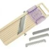 Benriner Japanese Professional Mandoline Slicer 3 Blades 9.5cm + Food Holder 1 Benriner Japanese Professional Mandoline Slicer 3 Blades 9.5cm + Food Holder -Sharp Haus Store benriner japanese professional mandoline slicer 3 blades 9cm food holder