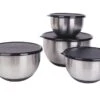 BergHOFF Essentials Set Of 4 Stainless Steel Bowls With Non-slip Base -Sharp Haus Store berghoff essentials set 4 stainless steel bowls non slip base