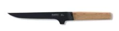 BergHOFF Ron Titan Ash Wood Boning Knife 15cm - Black Titanium Coating