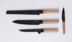 BergHOFF Ron Titan Ash Wood Carving Knife 19cm - Black Titanium Coating -Sharp Haus Store berghoff ron titan ash wood carving knife 19cm black titanium coating 4