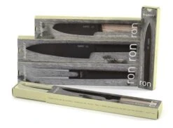 BergHOFF Ron Titan Ash Wood Carving Knife 19cm - Black Titanium Coating -Sharp Haus Store berghoff ron titan ash wood carving knife 19cm black titanium coating 5
