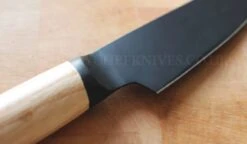 BergHOFF Ron Titan Ashwood Chef Knife 13cm - Black Titanium Coating -Sharp Haus Store berghoff ron titan chef knife 13cm black titanium coating 2