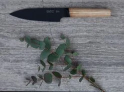 BergHOFF Ron Titan Ashwood Chef Knife 13cm - Black Titanium Coating -Sharp Haus Store berghoff ron titan chef knife 13cm black titanium coating 4