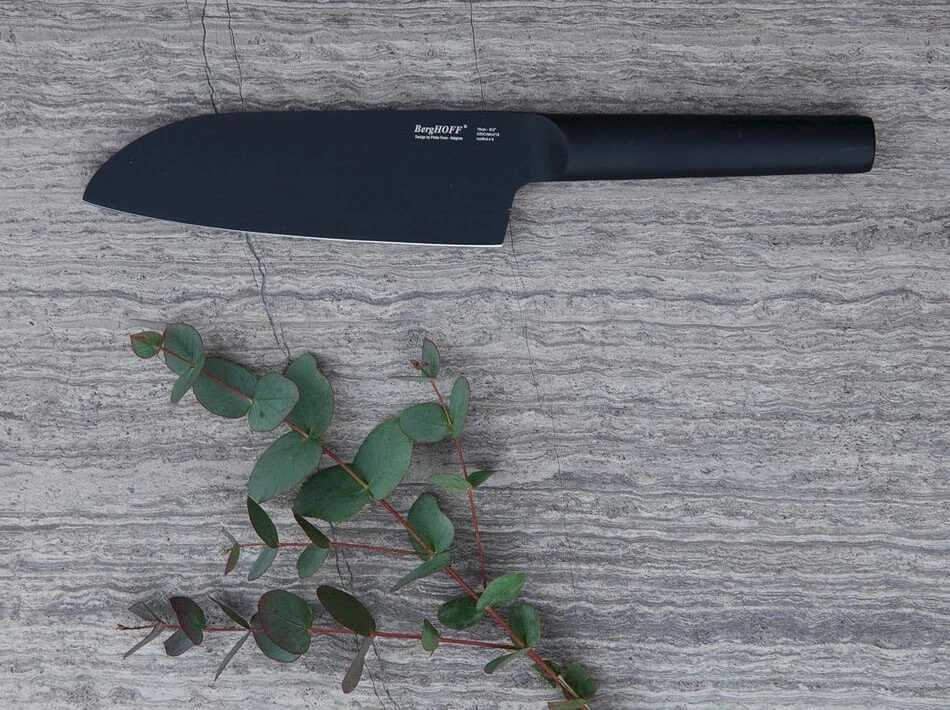 BergHOFF Ron Titan Santoku Knife 16cm - Titanium Coating 4 BergHOFF Ron Titan Santoku Knife 16cm - Titanium Coating - Image 2