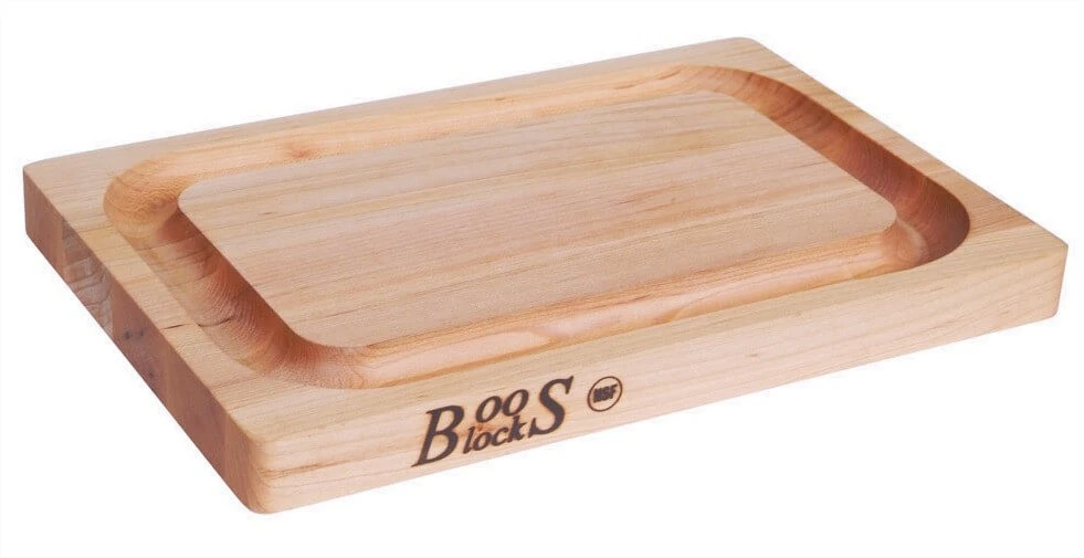 Boos Blocks Maple Cutting Board With Juice Groove 31 X 20cm 3 Boos Blocks Maple Cutting Board With Juice Groove 31 X 20cm