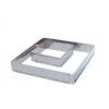 DE BUYER Professional Extensible Square Baking Frame - Stainless Steel -Sharp Haus Store de buyer professional extensible square baking frame stainless steel