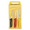 DICK Ergogrip 3-piece Butcher Professional Knife Set - Multicoloured Handles