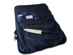 Empty Knife Bag With Space For 12 Kitchen Tools - Martinez & Gascon -Sharp Haus Store empty knife bag 12 kitchen tools martinez gascon 4