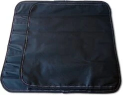 Empty Knife Roll Bag With Space For 11 Kitchen Tools - Martinez & Gascon -Sharp Haus Store empty knife roll bag 11 kitchen tools martinez gascon 2