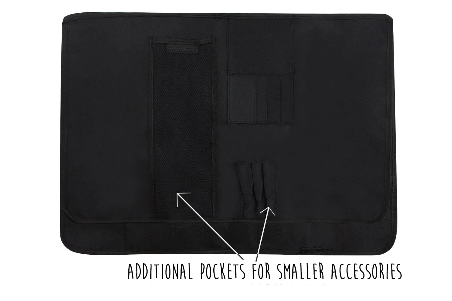 Sabatier Empty Roll Bag With 12 Slots For Kitchen Knives And Accessories 5 Sabatier Empty Roll Bag With 12 Slots For Kitchen Knives And Accessories - Image 3