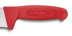 Fischer Knife Case With 7 Red Handle Butcher Knives And Accessories -Sharp Haus Store fischer 7 piece butcher knife case red handles 4