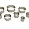 Fischer 8-piece Round Plain Cookie Cutter Set - Stainless Steel -Sharp Haus Store fischer 8 piece round plain cookie cutter set