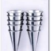 Fischer Set Of 10 Stainless Steel Nozzles - Plain And Fluted