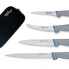 FISCHER Special Butcher Bag With 4 Sandvik Professional Knives -Sharp Haus Store fischer special butcher bag 4 sandvik professional knives