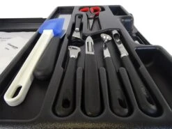 FISCHER Student's Tool Case With 18 Kitchen Tools + 1 Scale + 1 Padlock 22 FISCHER Student's Tool Case With 18 Kitchen Tools + 1 Scale + 1 Padlock -Sharp Haus Store fischer student tool case 18 kitchen tools 5