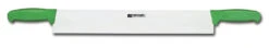 Fischer Two-handled Cheese Knife 40cm - Green Handles