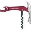 Fox Knives Vinum Corkscrew 12cm Anodized Aluminum Handle, Bordeaux 2 Fox Knives Vinum Corkscrew 12cm Anodized Aluminum Handle, Bordeaux -Sharp Haus Store fox knives vinum corkscrew 12cm bordeaux handle