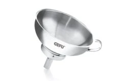 GEFU Versare Stainless Steel Bottling Funnel - Diameter 14cm