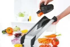 Gefu VIOLINO® Mandoline Slicer - Stainless Steel -Sharp Haus Store gefu violino mandoline slicer stainless steel 5