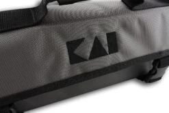 KAI Shun Professional Knife Bag With Space For 7 Knives And Accessories -Sharp Haus Store kai shun professional empty knife bag 7 knives accessories 4