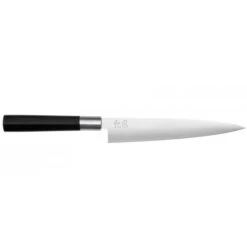 KAI Wasabi Black Slicing Knife 18cm