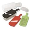 Kyocera Slicer Set With Mandoline Slicer, Julienne Slicer, & Grater -Sharp Haus Store kyocera slicer set mandoline slicer julienne slicer grater