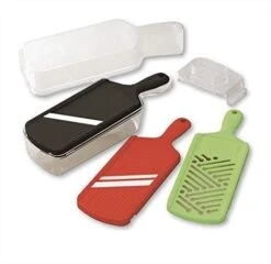 Kyocera Slicer Set With Mandoline Slicer, Julienne Slicer, & Grater