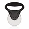 Microplane Easy Prep Black Pizza Cutter - Ergonomic Handle