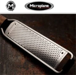 Microplane Master Series Zester Grater - Walnut Handle -Sharp Haus Store microplane master series zester grater walnut handle 3