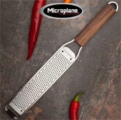 Microplane Master Series Zester Grater - Walnut Handle -Sharp Haus Store microplane master series zester grater walnut handle 5