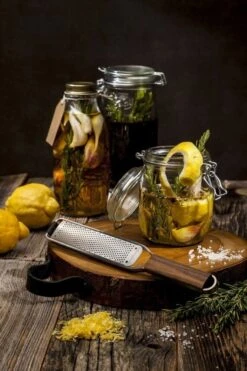 Microplane Master Series Zester Grater - Walnut Handle -Sharp Haus Store microplane master series zester grater walnut handle 7