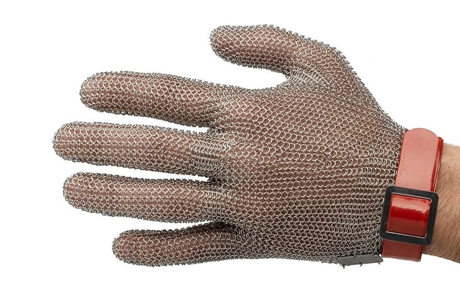 Niroflex Chainmail Cut-Resistant Glove : Medium Size 3 Niroflex Chainmail Cut-Resistant Glove : Medium Size