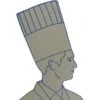 Pack Of 10 Chef's Toque Hats Made Of Pleated Paper, 26.5cm 1 Pack Of 10 Chef's Toque Hats Made Of Pleated Paper, 26.5cm -Sharp Haus Store pack of 10 chef s toque hats pleated paper 265cm