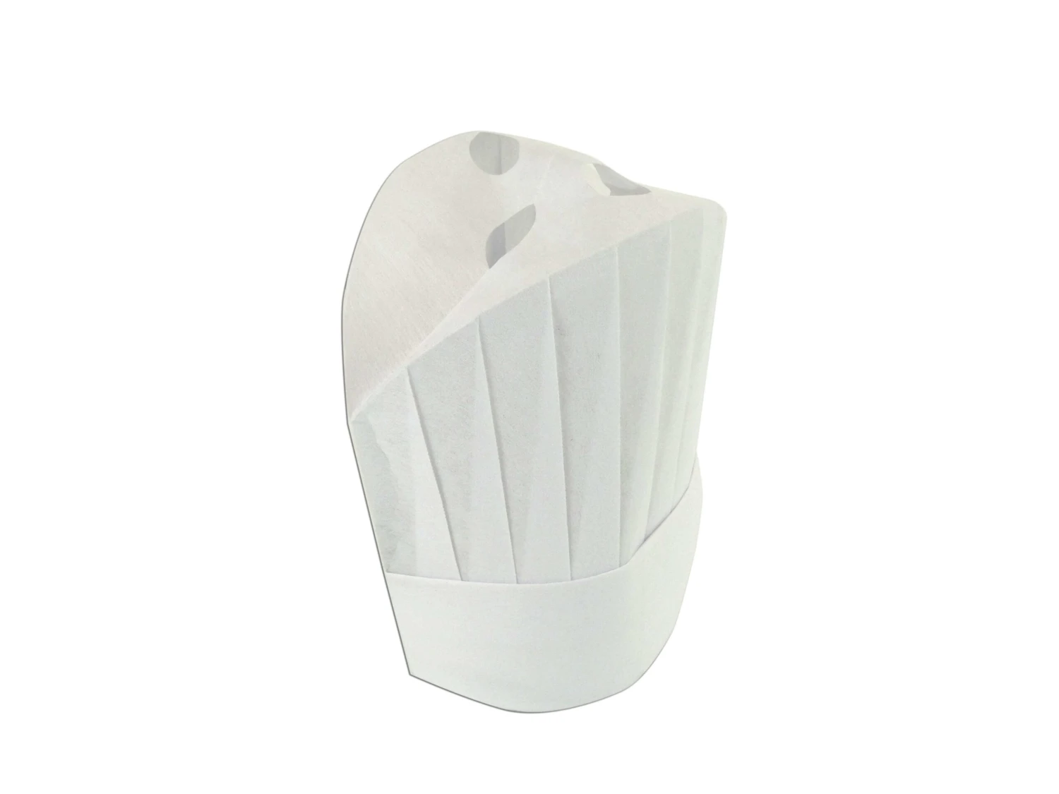 Pack Of 10 White Nonwoven Adjustable Chef's Hats 25cm 4 Pack Of 10 White Nonwoven Adjustable Chef's Hats 25cm - Image 2