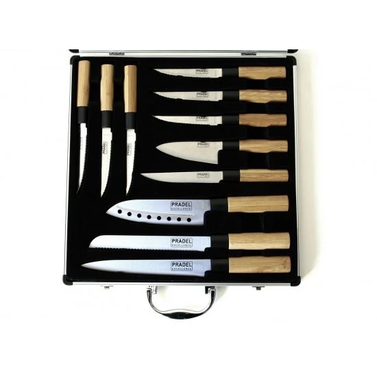 Pradel Excellence Knife Case With 11 Japanese-style Knives 9 Pradel Excellence Knife Case With 11 Japanese-style Knives - Image 7