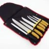 Pradel Excellence Butcher's Knife Bag With 6 Knives + 1 Sharpening Steel