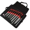 Pradel Excellence Cook's Roll Bag With 8 Kitchen Knives + 1 Sharpening Steel