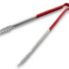 Professional Kitchen Tongs 40cm With Red, Non-slip Handle 2 Professional Kitchen Tongs 40cm With Red, Non-slip Handle -Sharp Haus Store professional kitchen tongs 40cm with red non slip handle