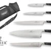 Sabatier Edonist 5 Piece Knife Set + Roll Bag - 100% Forged Blades