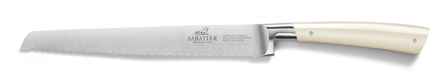 Sabatier Edonist Perle Bread Knife 20cm - Fully Forged 3 Sabatier Edonist Perle Bread Knife 20cm - Fully Forged