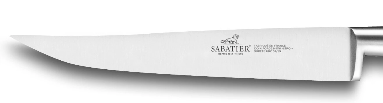 Sabatier Ideal 100% Forged Steak Knife 13cm With Brass Rivets 4 Sabatier Ideal 100% Forged Steak Knife 13cm With Brass Rivets - Image 2