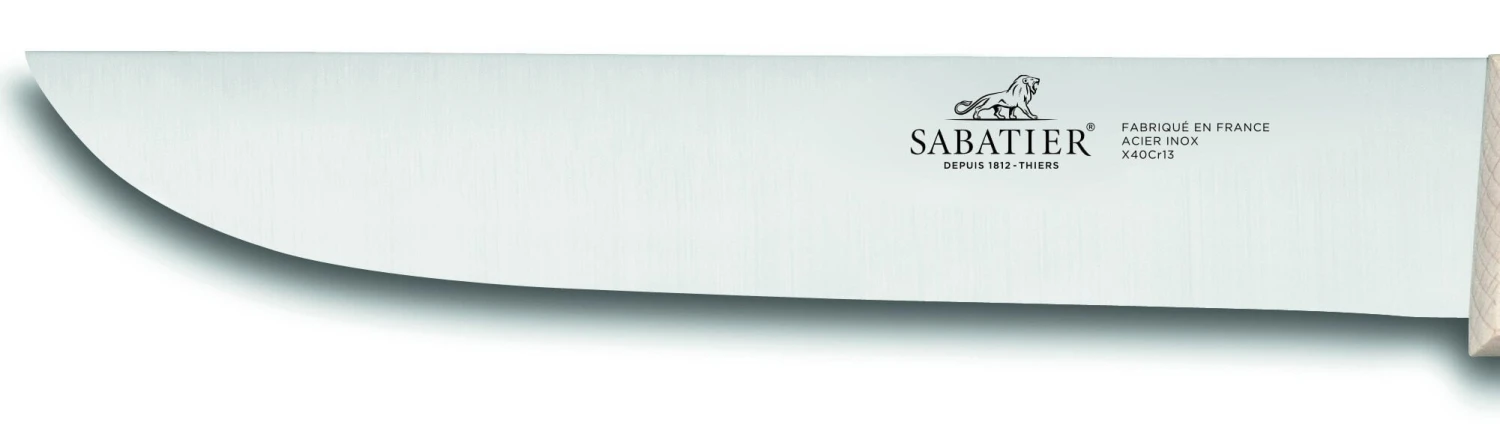 Sabatier Natura Butcher Knife 20cm - Beechwood Handle 4 Sabatier Natura Butcher Knife 20cm - Beechwood Handle - Image 2