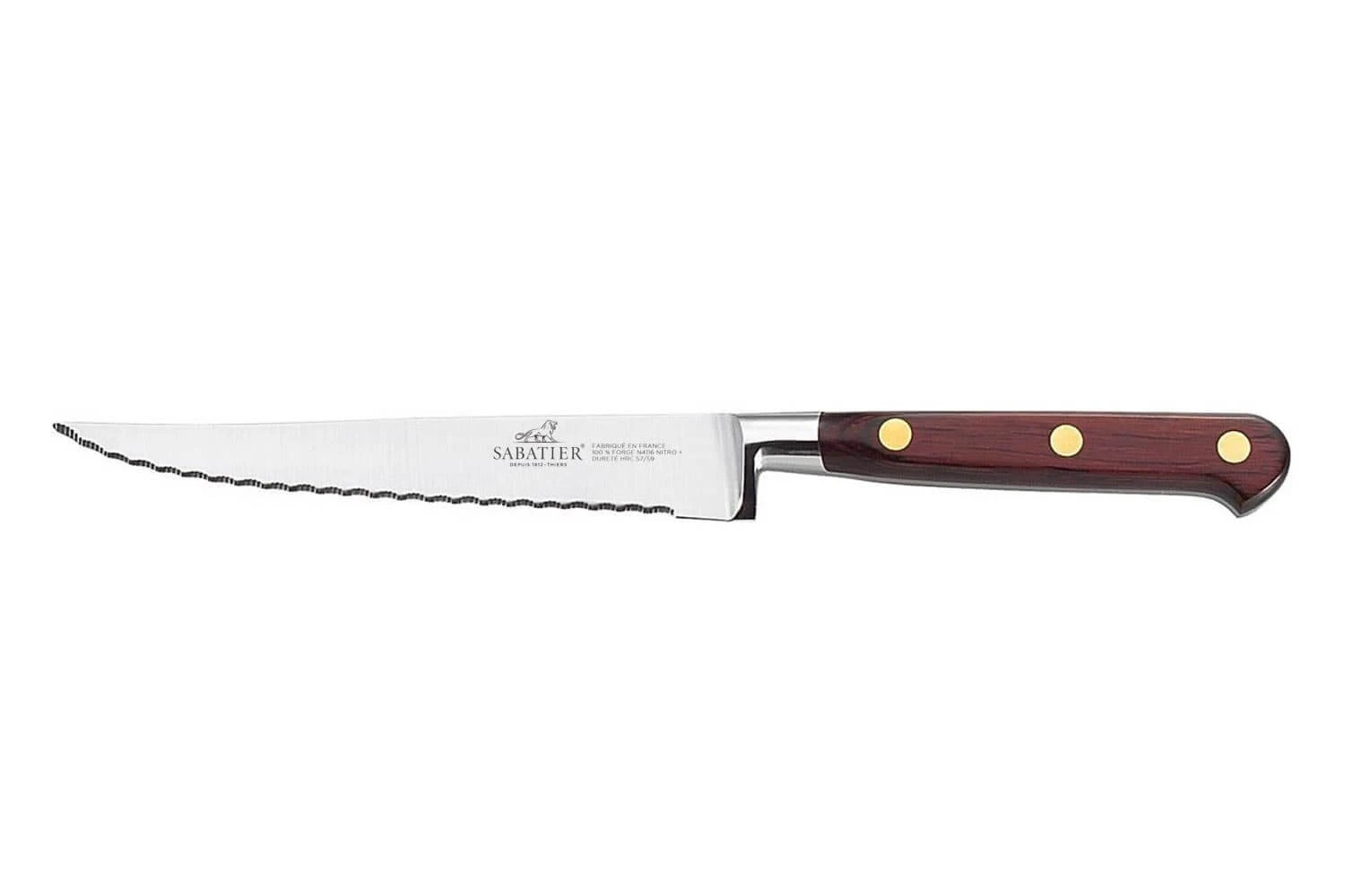 Sabatier Saveur Steak Knife 13cm - Micro-serrated Edge 3 Sabatier Saveur Steak Knife 13cm - Micro-serrated Edge