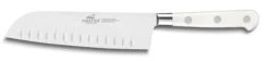 Sabatier Toque Blanche Santoku Knife 18cm Granton Edge