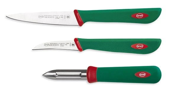 Sanelli Premana Knife Bag With 3 Vegetable Knives 4 Sanelli Premana Knife Bag With 3 Vegetable Knives - Image 2